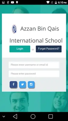 Azzan Bin Qais International School android App screenshot 1